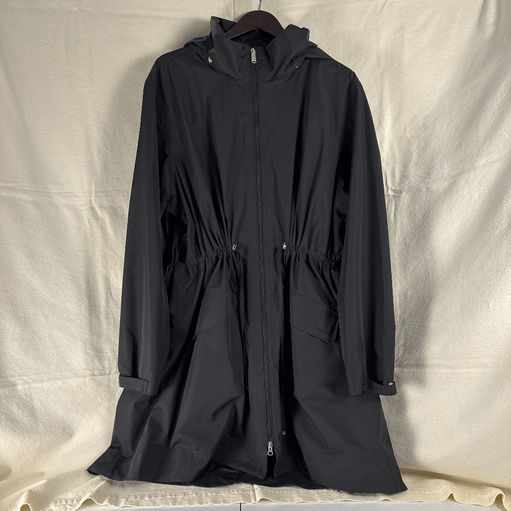 Barbour Modern Heritage Black Rain Jacket